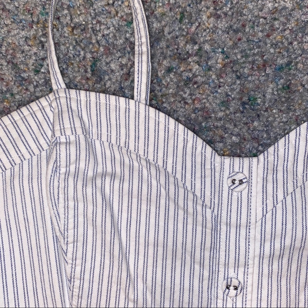 White & Blue Rompers - Picture 7 of 8